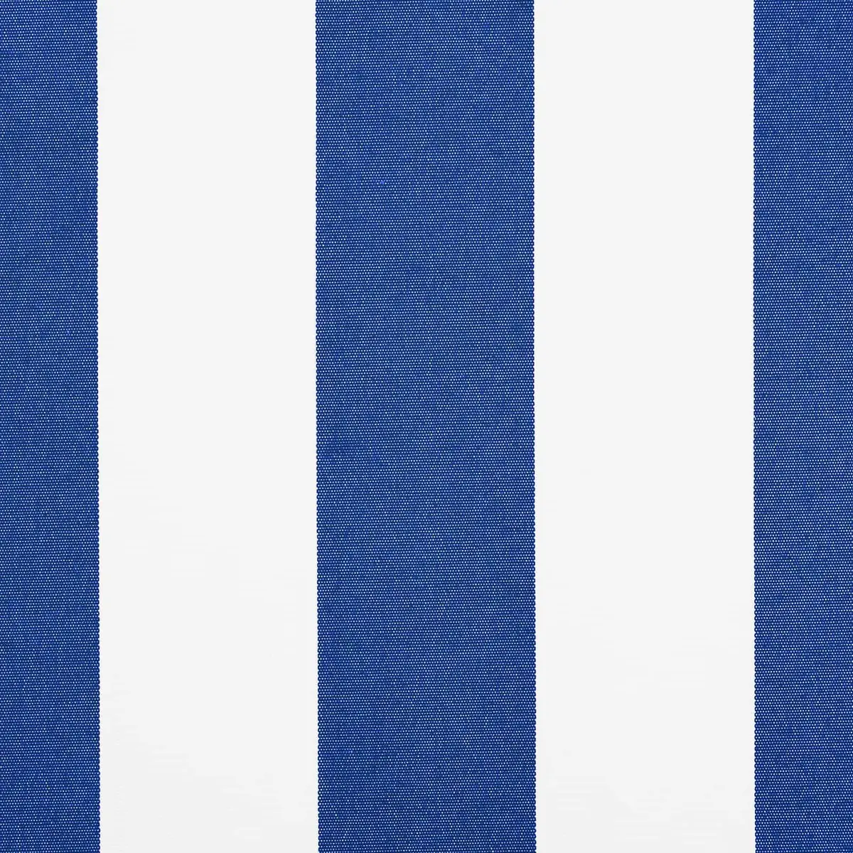 Awning Replacement Fabric UV Resistant 400 x 300 cm Blue White Polyester