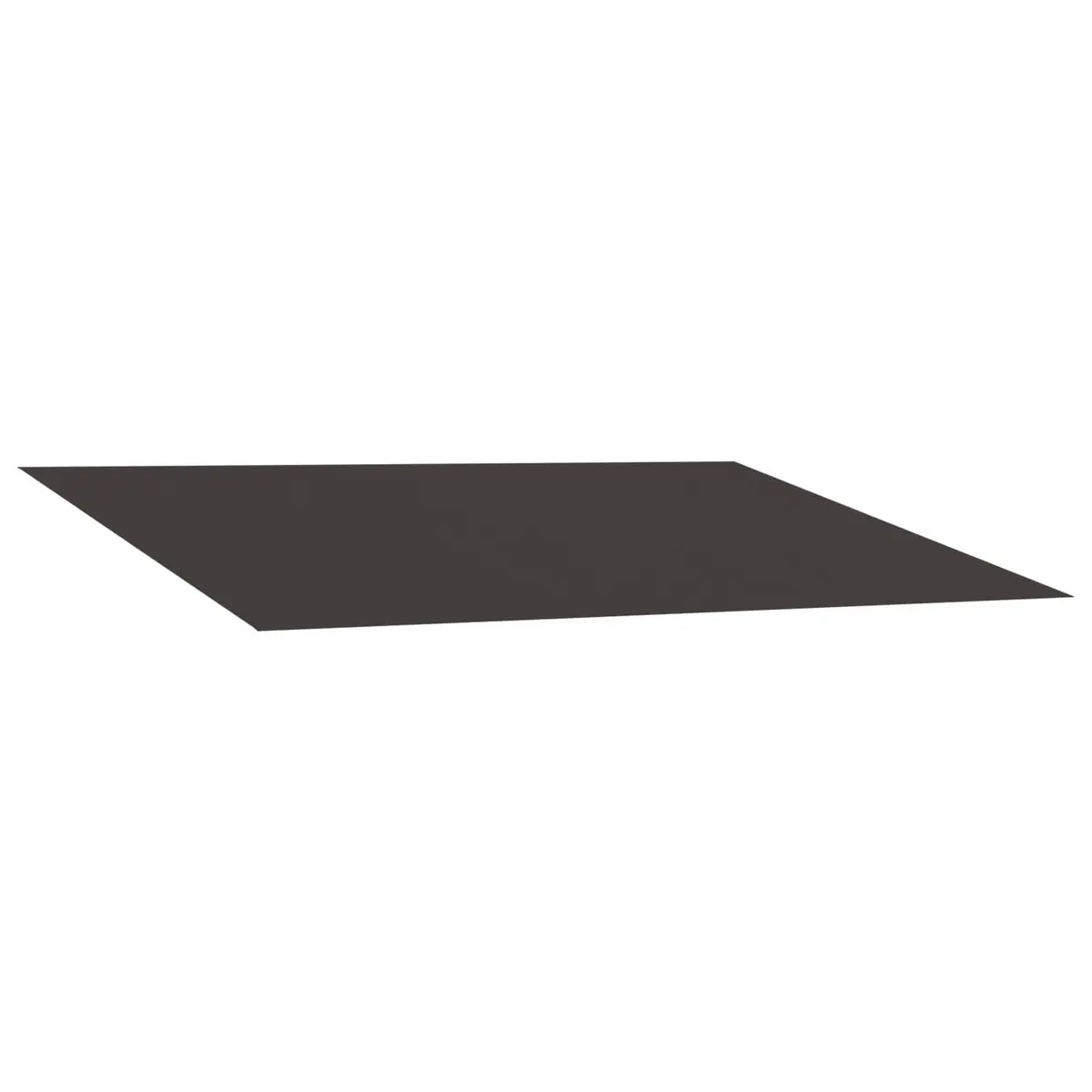 Awning Replacement Fabric Outdoor Shade 350 x 250 cm Anthracite Polyester