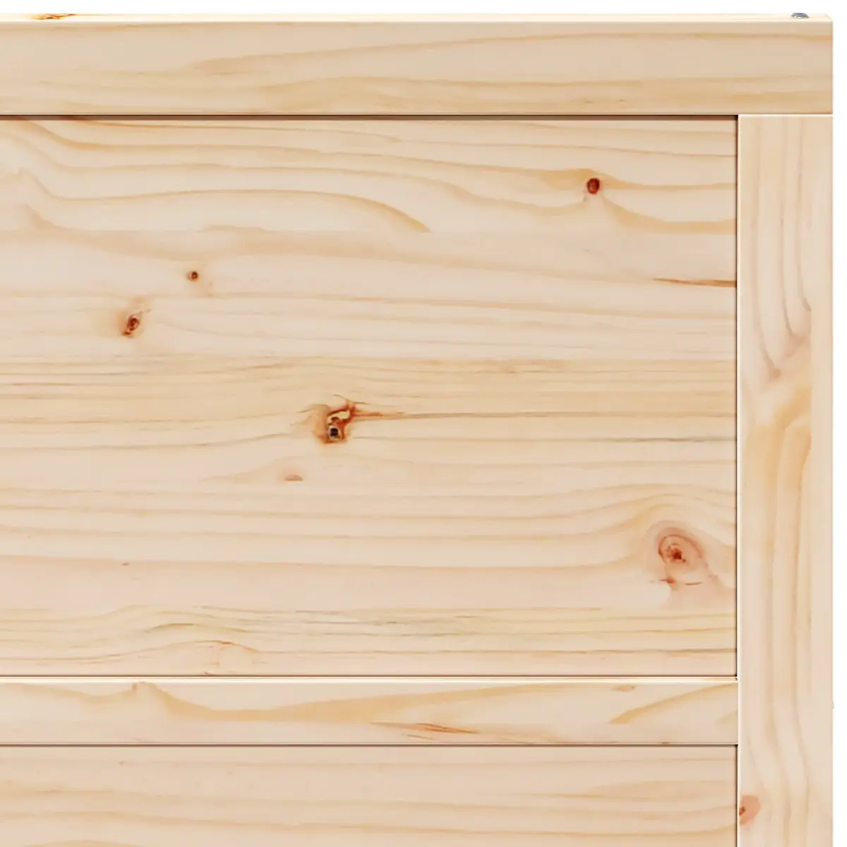 Sliding Door Natural Solid Pine Wood 80 x 208 cm Modern Interior Space Saving