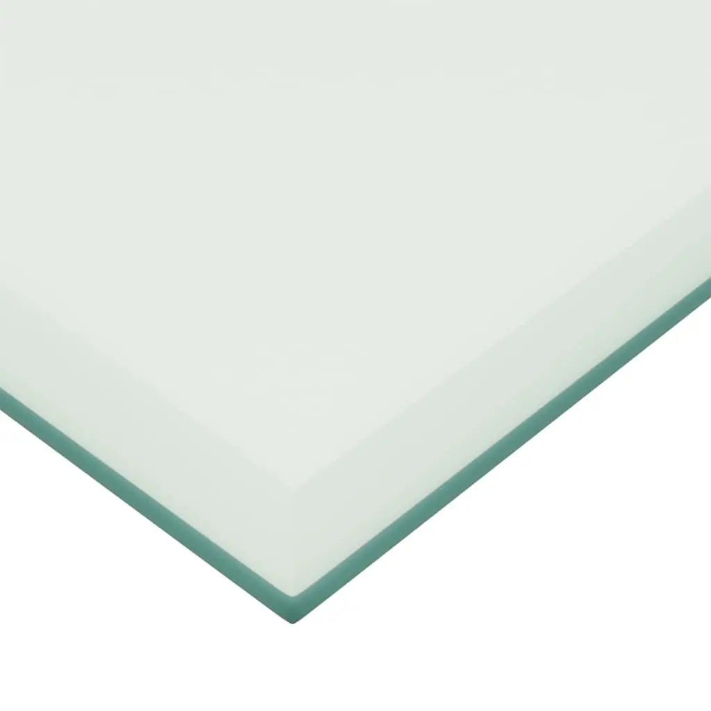 Tempered Glass Table Top 40x40 cm Transparent Square