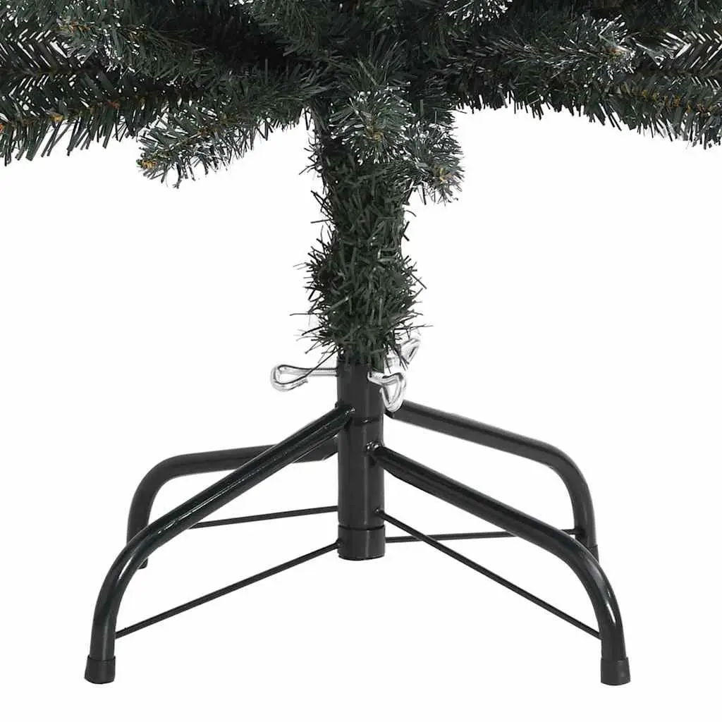 Artificial Christmas Tree Slim 180cm Green PVC Bushy Tips