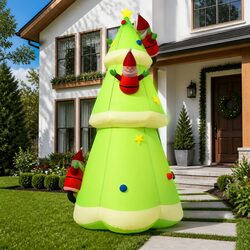 Inflatable Christmas Tree 500cm Outdoor Indoor LED Lights Holiday Seasonal