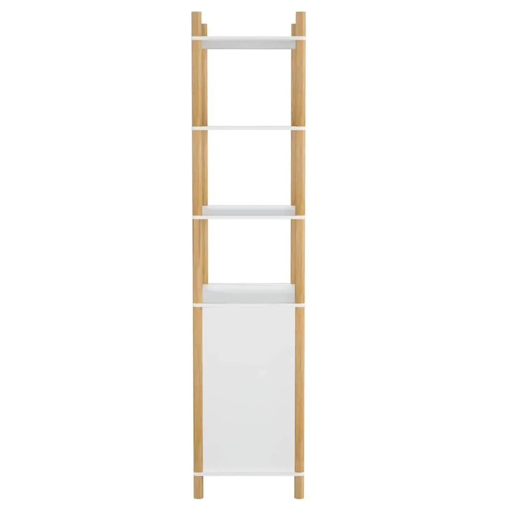 Highboard Storage Cabinet Engineered Wood 60x40x173cm White