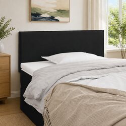 Black Faux Leather Headboard 100cm Bedroom Bed Head Support Adjustable Height