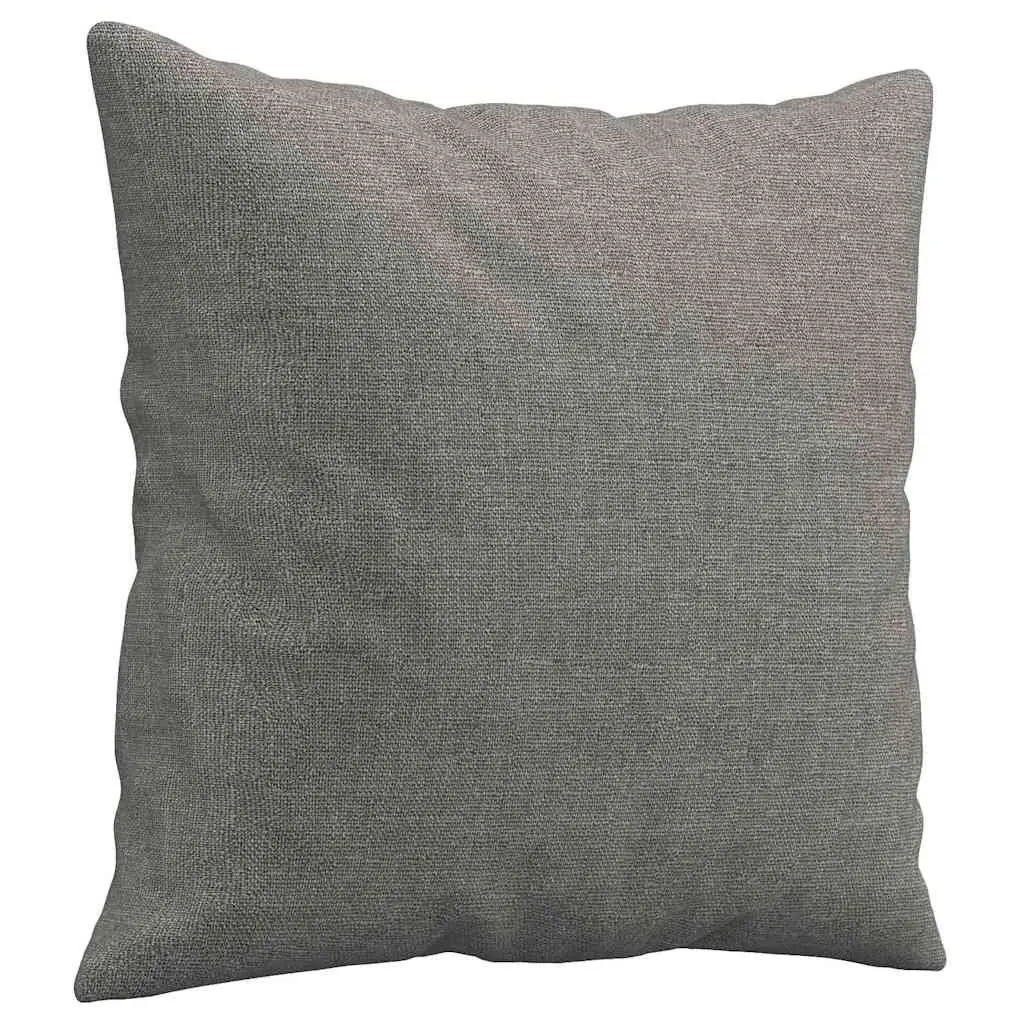 Throw Pillows Square Cushions 40x40 cm Grey 2 pcs Home Decor