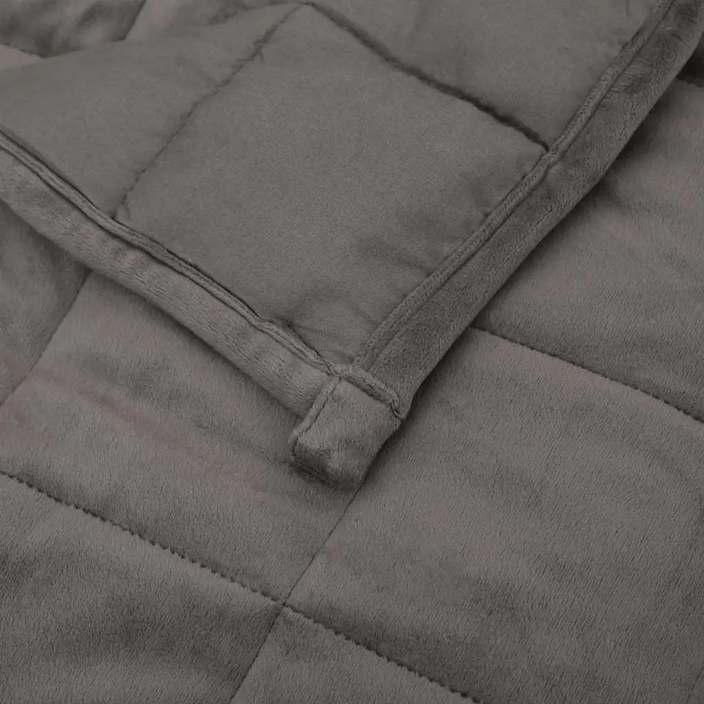 Weighted Blanket Pressure Therapy 120x180 cm Grey