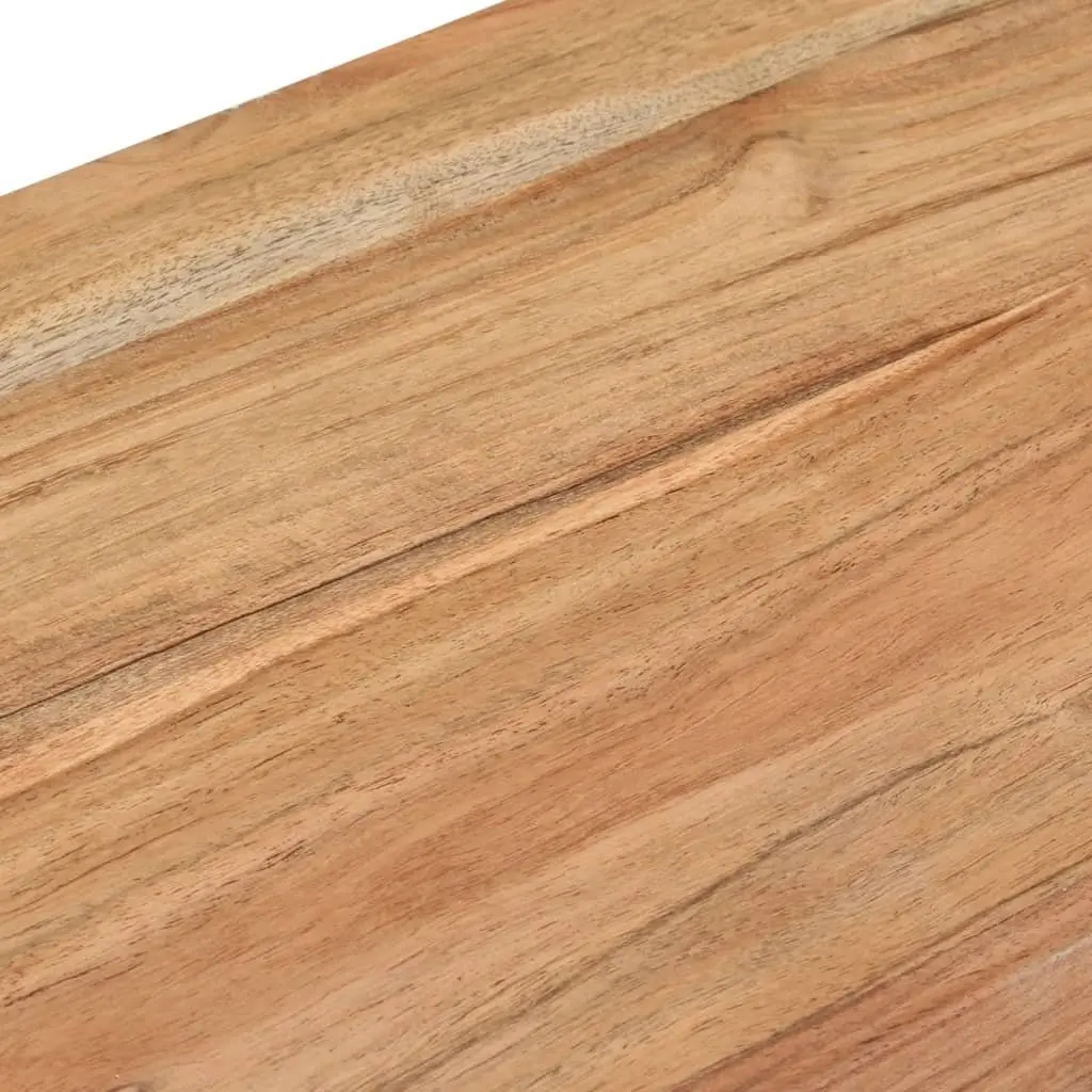 Console Table Solid Acacia Wood Rustic 110x30x76 cm Brown