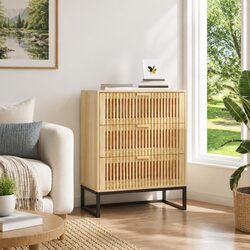 Storage Sideboard Cabinet 60x30x75 cm Brown Engineered Wood Furniture with