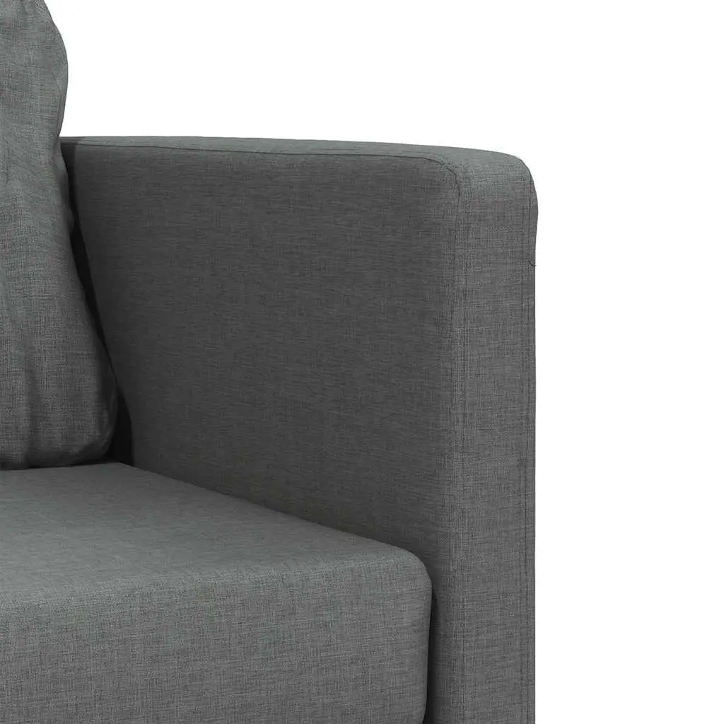 Floor Sofa Bed 2-in-1 Convertible Sleeper Loveseat Folding Guest Bed Grey