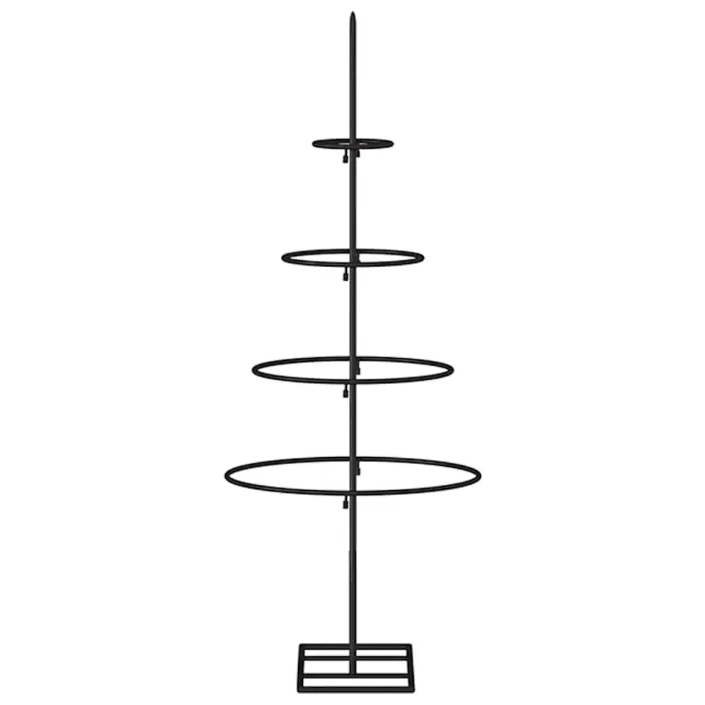 Metal Christmas Tree Frame DIY 60cm Black Modern Home Decor