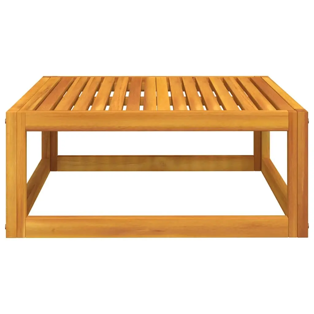Outdoor Coffee Table 68x68x29cm Solid Acacia Wood Patio Furniture Brown