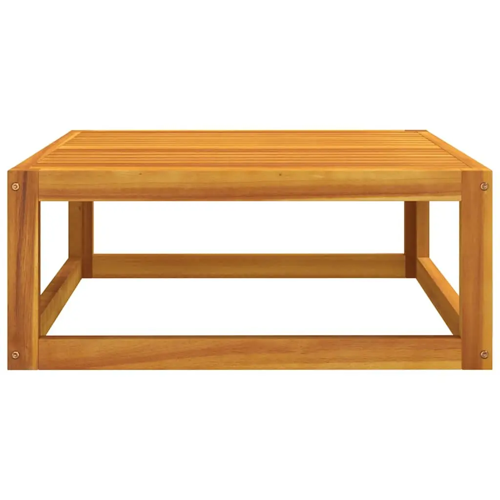 Outdoor Coffee Table 68x68x29cm Solid Acacia Wood Patio Furniture Brown