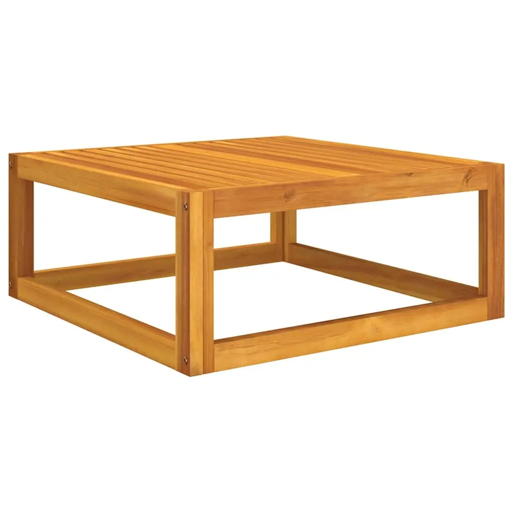 Outdoor Coffee Table 68x68x29cm Solid Acacia Wood Patio Furniture Brown