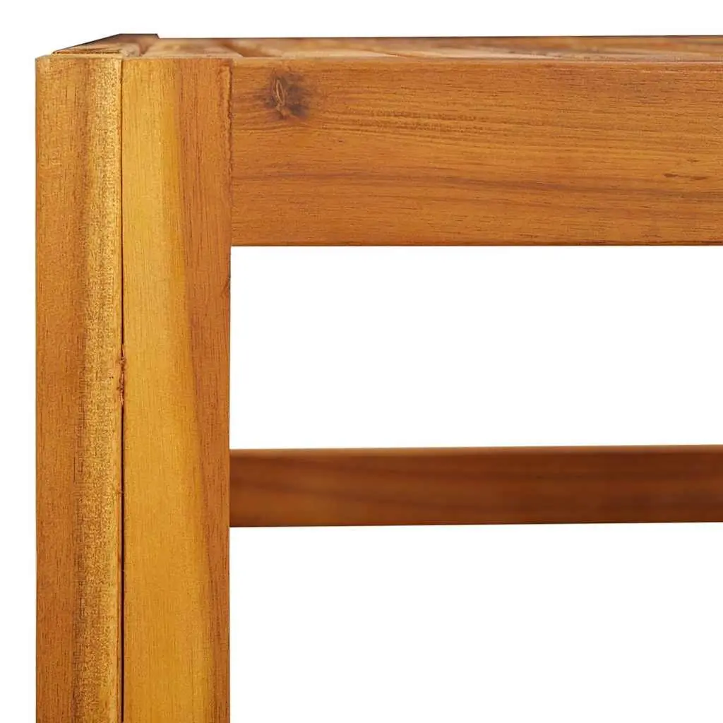 Outdoor Coffee Table 68x68x29cm Solid Acacia Wood Patio Furniture Brown