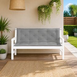 Garden Bench Cushion Outdoor Patio Seat Pad 150x50cm Water-Resistant Oxford