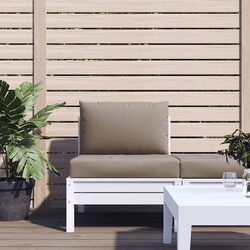 Pallet Cushions 2 Pack Taupe Oxford Fabric Outdoor Garden Furniture Seating Pad