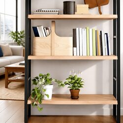 Wall Shelf Solid Oak Wood Rustic Storage Ledge Brown 80x40cm Live Edge