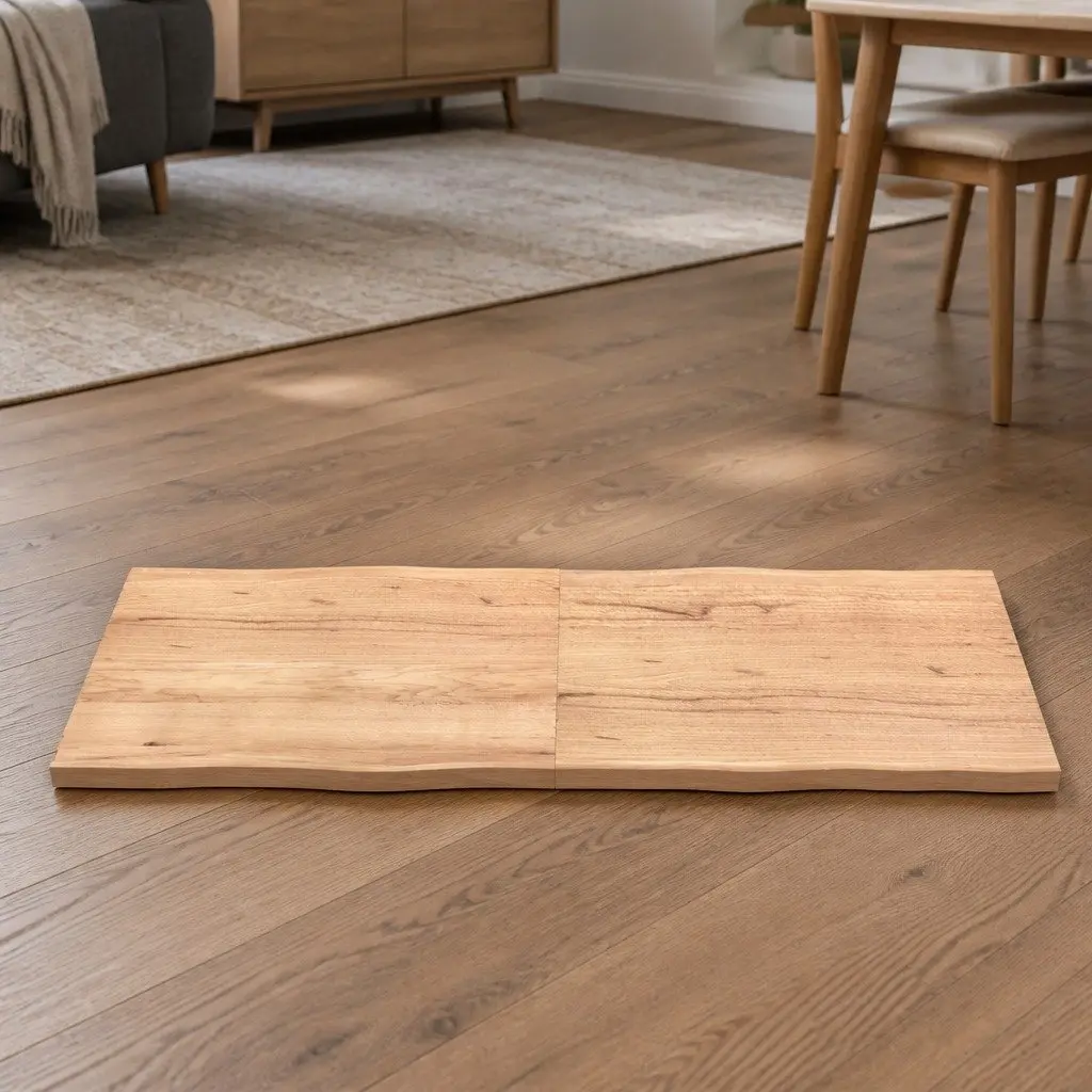 Solid Wood Table Top Live Edge Brown 160x50cm Foldable Replacement Tabletop