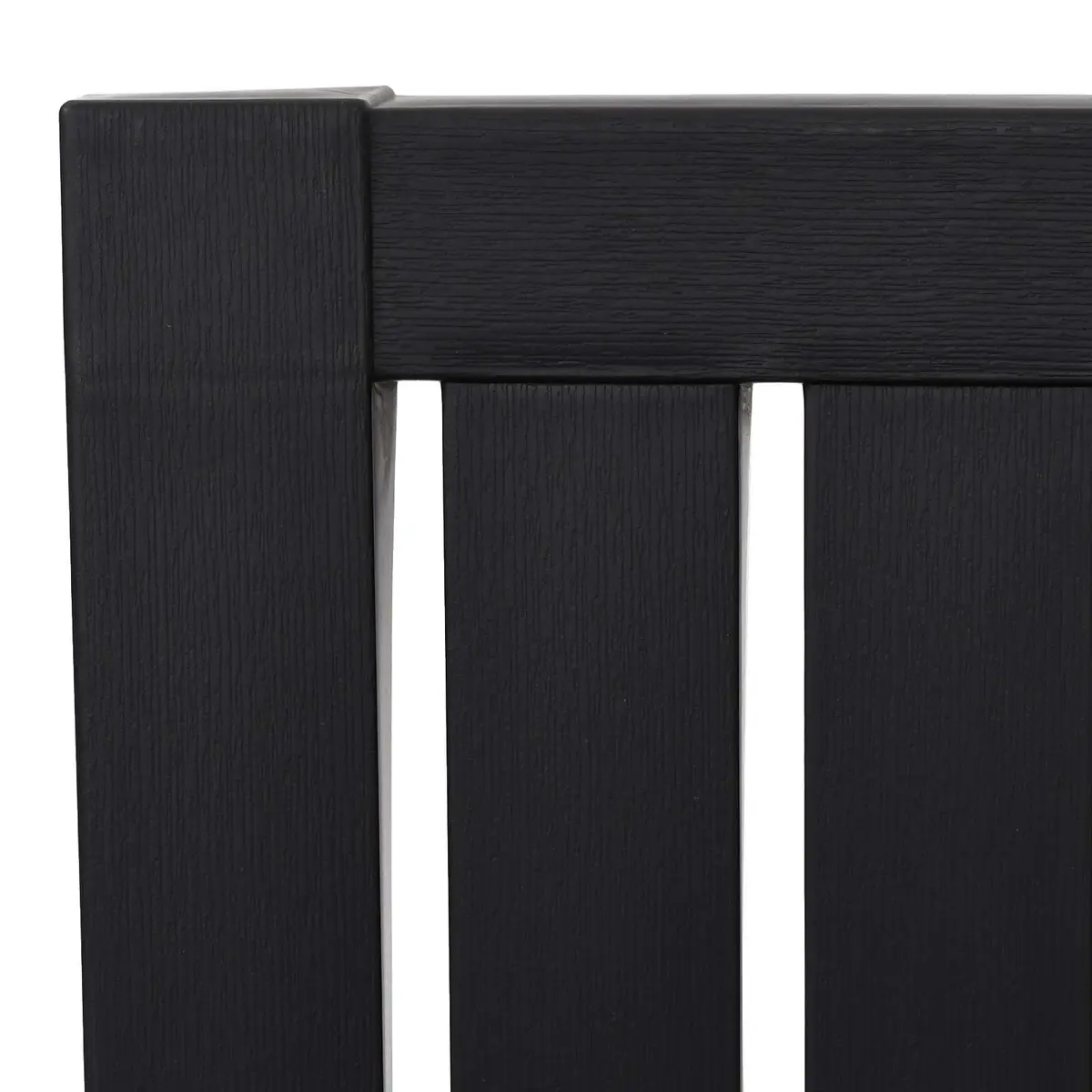 Adirondack Chair Outdoor Garden Lounge Seating Ergonomic Black Polypropylene
