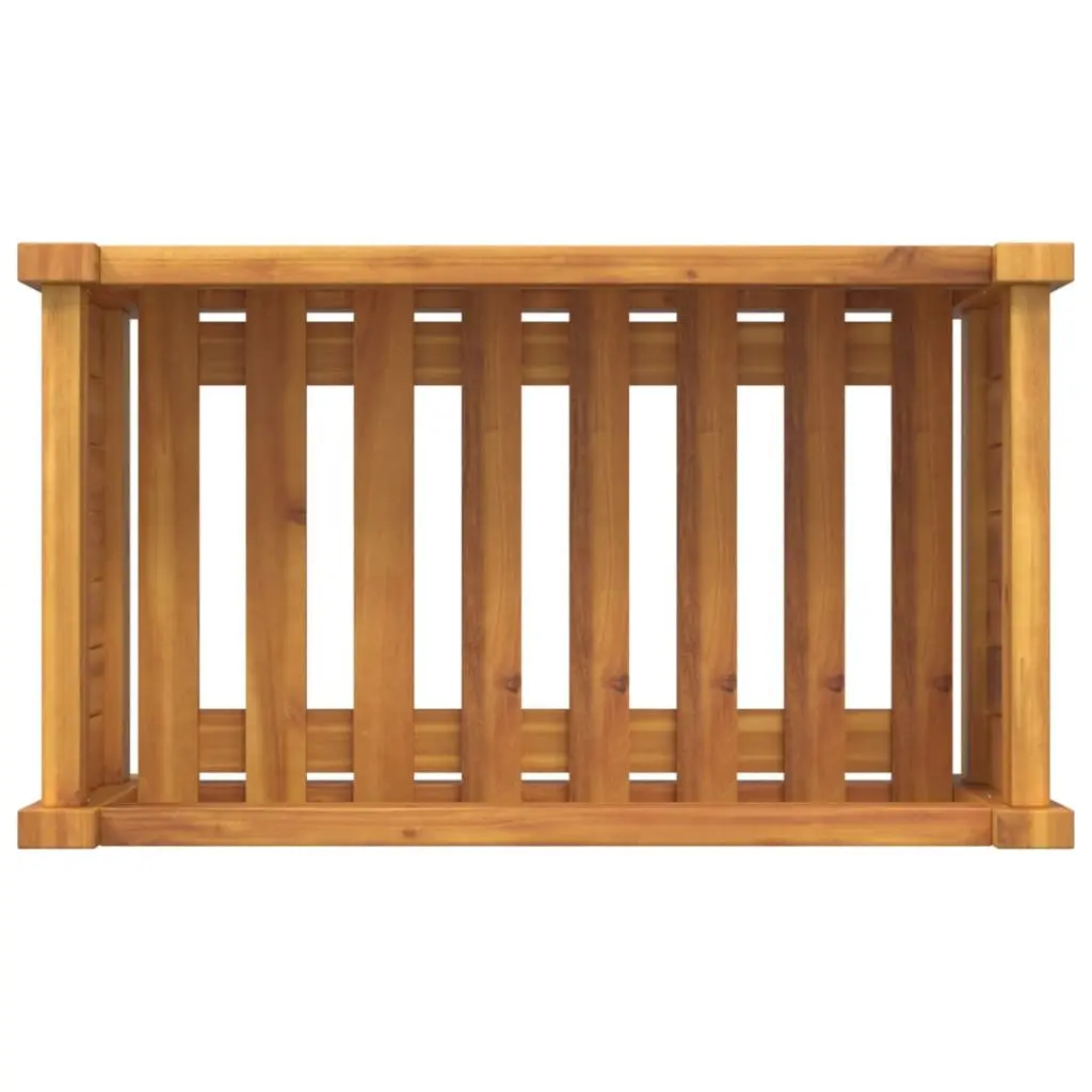 Wooden Garden Planter Box Raised Bed Outdoor Patio Balcony Decor Brown