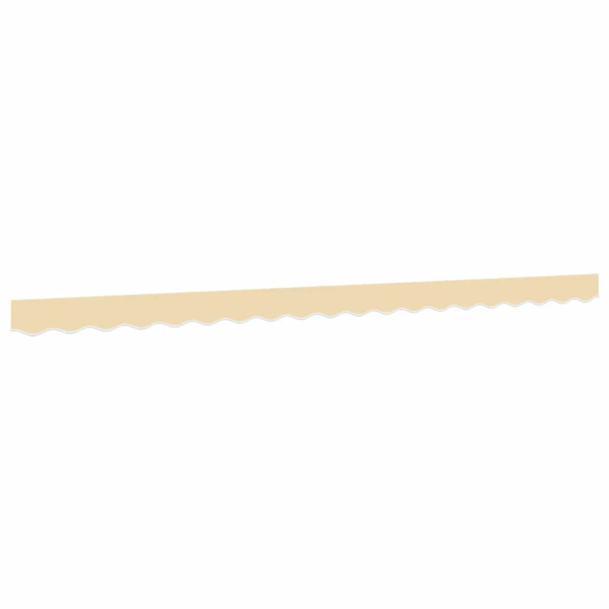 Replacement Awning Valance Fabric Water UV Resistant 4.5m Cream Stripe