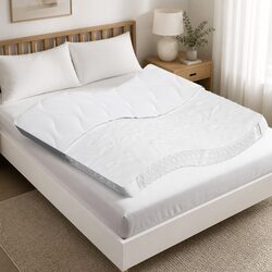 Pocket Spring Mattress Queen Size 152x203 cm Medium Comfort Fabric-Encased Coils