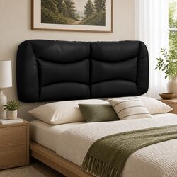 Headboard Cushion 137cm Double Bed Upholstered Wall Mount Decorative Pillow
