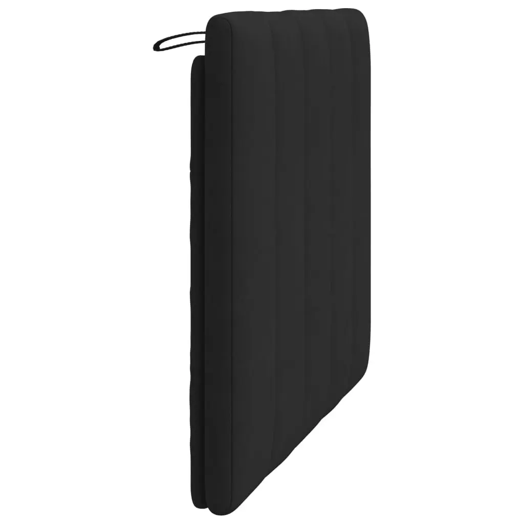 Headboard Cushion Foam Filling 107cm Black Velvet Soft Support