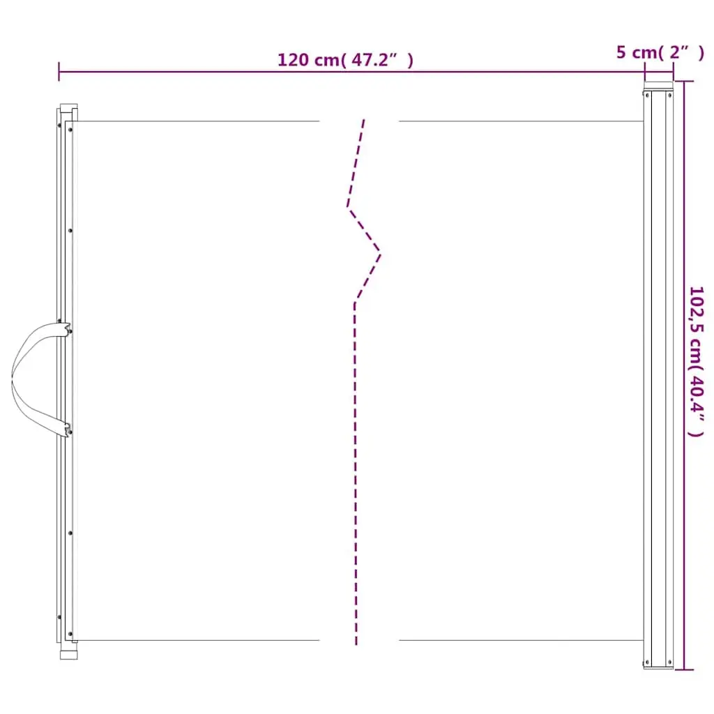 Retractable Pet Gate Safety Fence Portable Dog Barrier Black