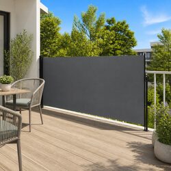 Retractable Side Awning Garden Screen Outdoor Patio Balcony Terrace Privacy