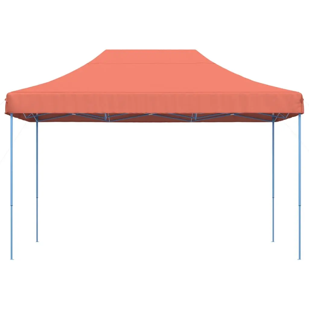 Foldable Pop-Up Party Tent Orange Outdoor Gazebo Event Wedding 410x279x315cm