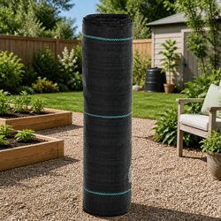 Weed Membrane Black 0.5x50 m PP Landscape Fabric Garden Weed Control Mat