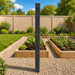 Weed Membrane Black 1.5 x 50 m Landscape Fabric Weed Control Mat for Garden