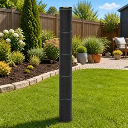 Weed Membrane Black Landscape Fabric Roll 1x50m Garden Weed Control Mat