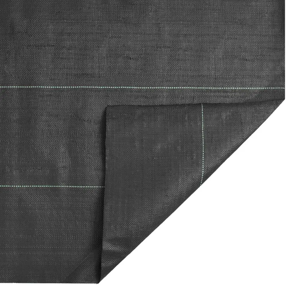 Weed Membrane Black Durable Polypropylene 2x100 m Landscape Fabric Mat Garden Weed Control