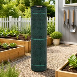 Weed Control Membrane 0.5x100 m Green Landscape Fabric Garden Suppression Mat