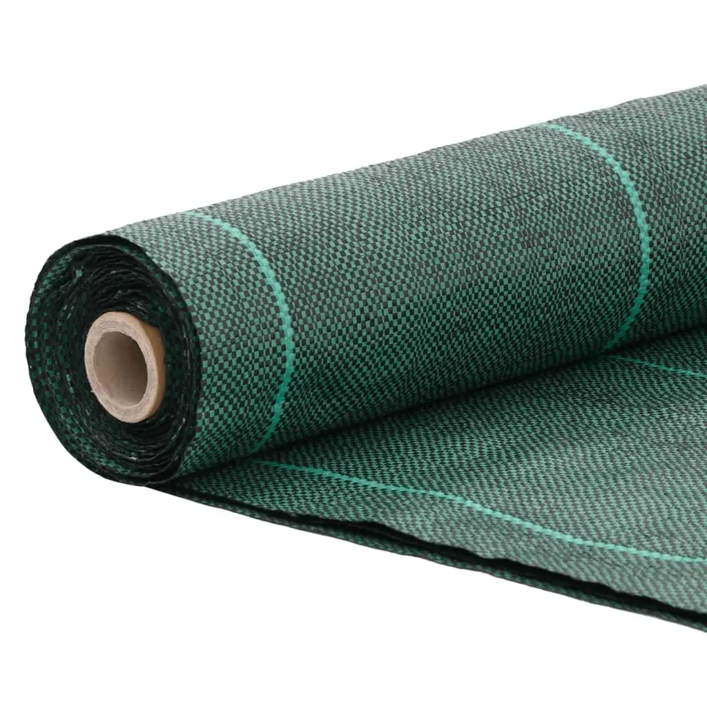 Weed Control Membrane 0.5x100m Green Polypropylene Landscape Fabric