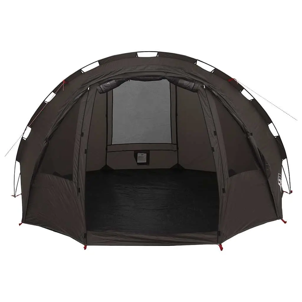 Fishing Tent Waterproof Brown 2-Person Camping Shelter Shade Protection