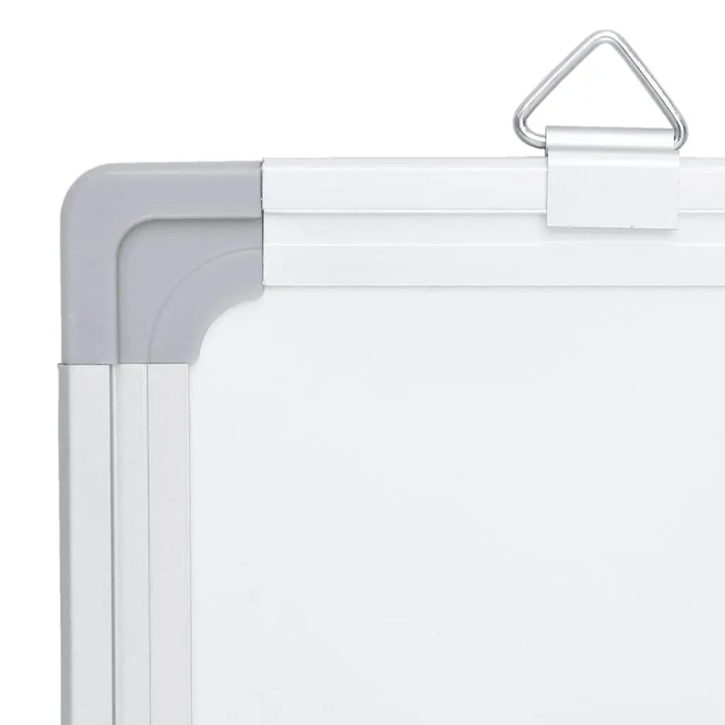 Magnetic Whiteboard Foldable Two Panel Display Board Smooth Lacquer Coated Surface Home Office