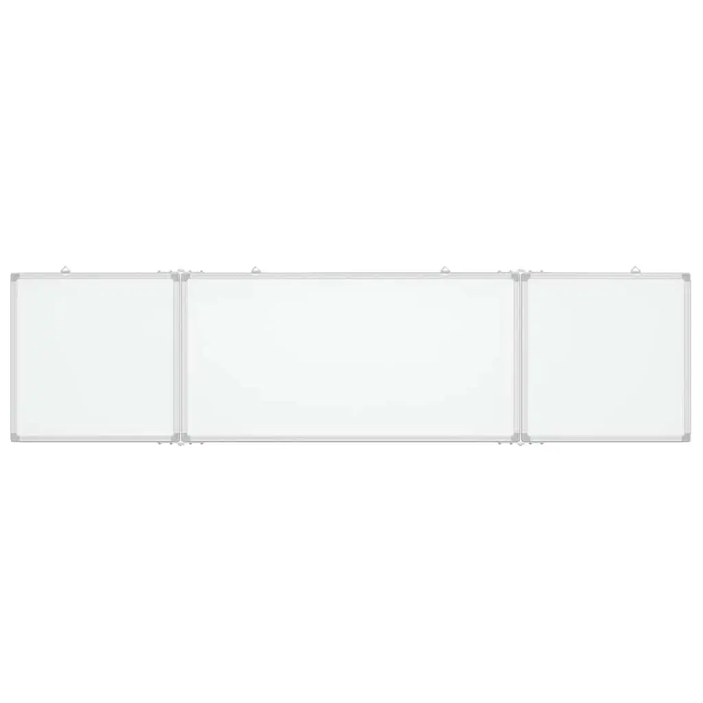 Foldable Magnetic Whiteboard Smooth Lacquer-Coated Surface Expandable Writing Space for Office Home School