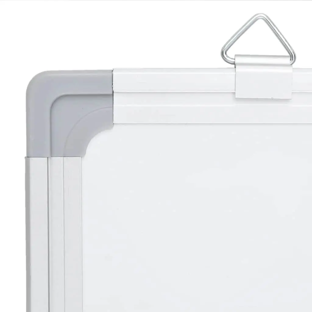 Foldable Magnetic Whiteboard 160x60cm Smooth Lacquer-Coated Surface Aluminium Frame