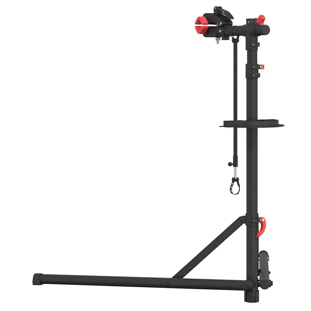 Bike Repair Stand Foldable Adjustable Height 92-152cm Red
