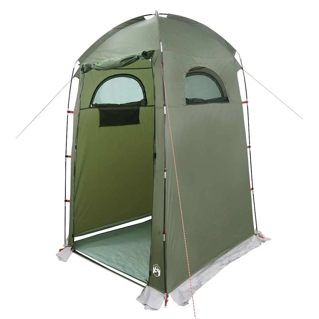 Shower Tent Waterproof Green Portable Changing Room for Camping Outdoor