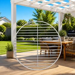 Round Grill Grate Ø34.5 cm Barbecue Accessory Outdoor Cooking Portable Grilling