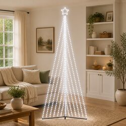 LED Christmas Tree 789 Lights Cold White 478cm Indoor Outdoor Holiday Decoration