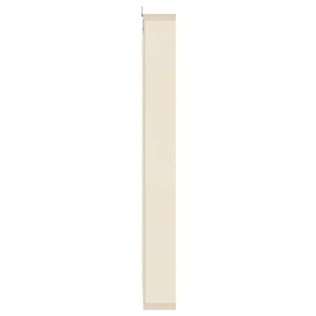 Wooden Display Case Wall Mounted 60 Compartments Brown Plywood