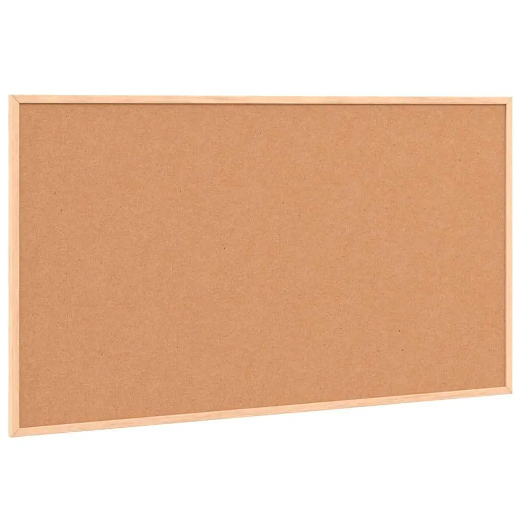 Magnetic Whiteboard Dry Erase Board Lacquer Coated Surface 100x55cm Pine Wood Frame