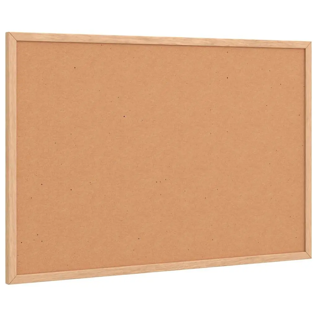 Cork Board Bulletin Board Self-Healing Surface 60x40cm Solid Pine Wood Frame