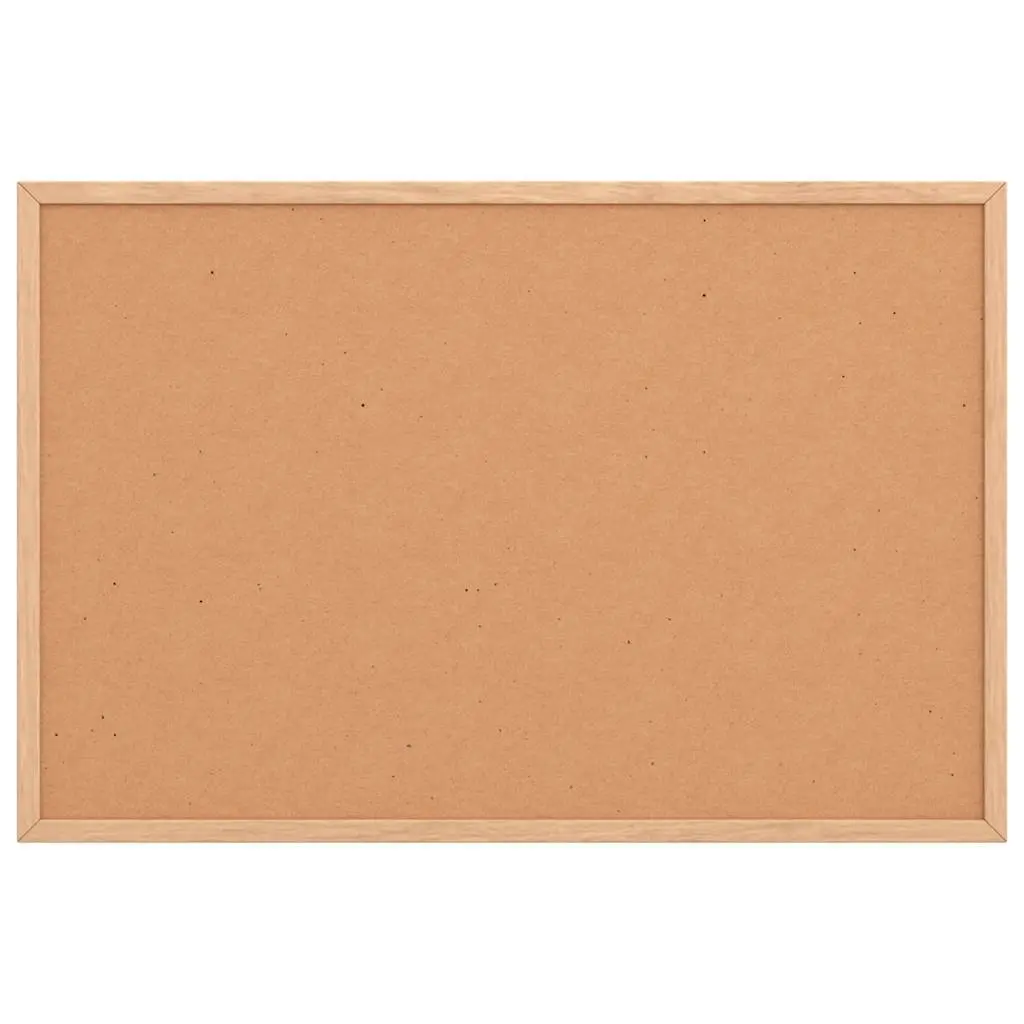 Cork Board Bulletin Board Self-Healing Surface 60x40cm Solid Pine Wood Frame