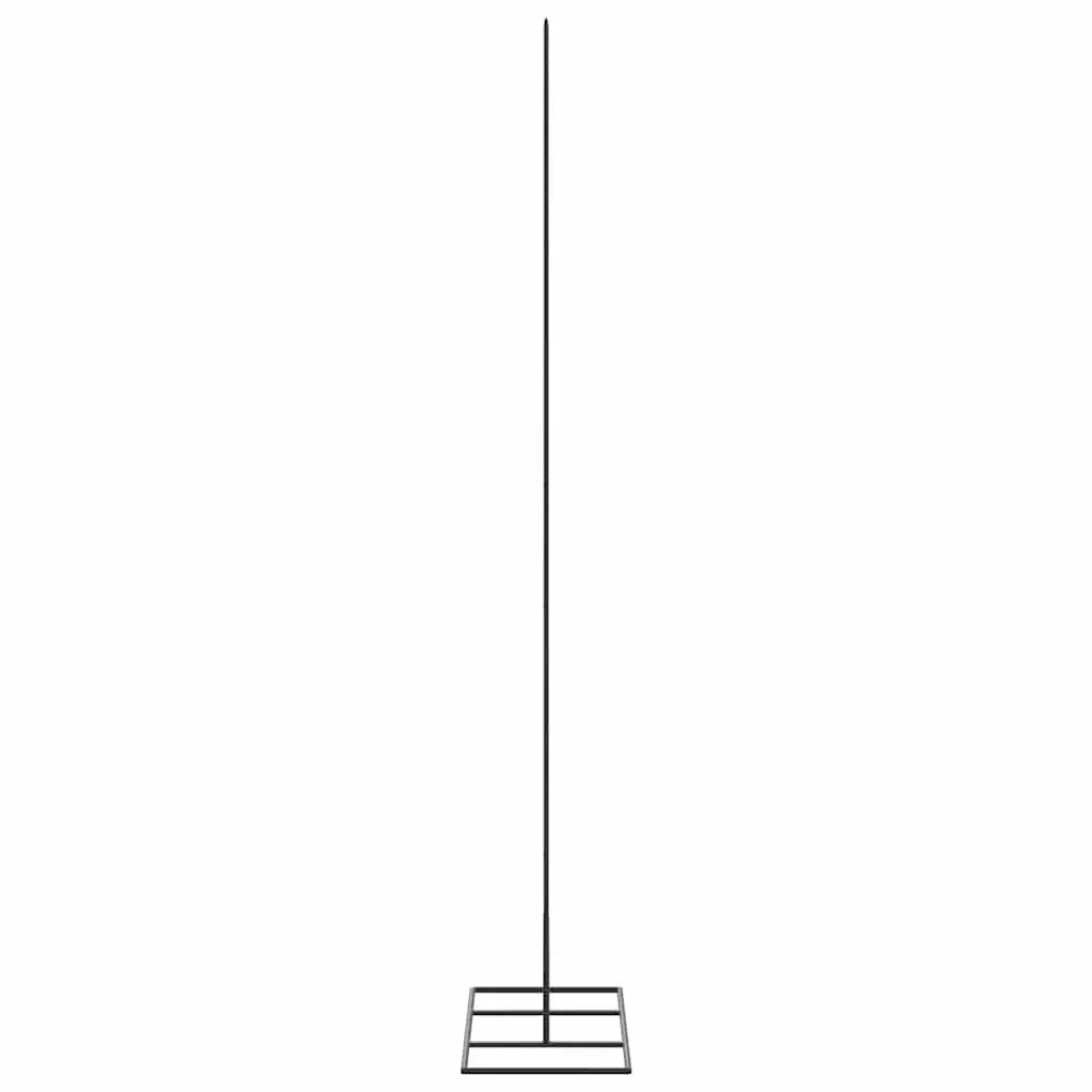 Metal Christmas Tree Decoration 150cm Black DIY Modern Holiday Decor Stand Frame